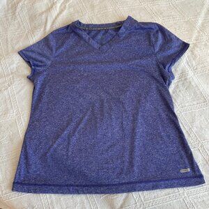 T shirt bleu Athletics Works femme